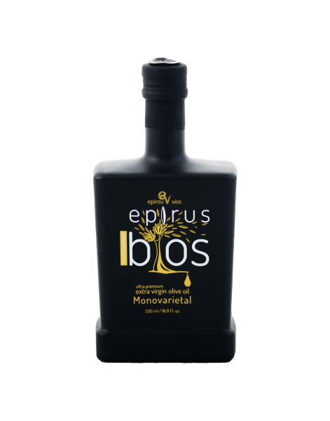 Natives Olivenöl Extra Black "EPIRUS VIOS" 250ml Flacon-Flasche