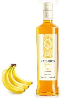 Likör Banane 700ml - 22% Vol. Nikolaos Katsaros