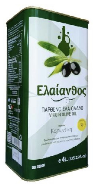 Olivenöl "Eleanthos" Kreta 4L Metall-Kanister