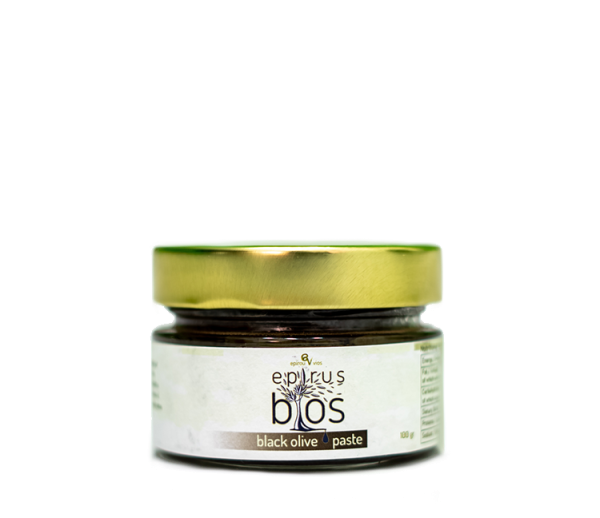 Olivenpaste Black "EPIRUS VIOS" 100ml Glas