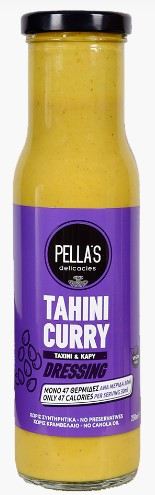 Dressing Tahini-Curry im Glas 250ml Pellas