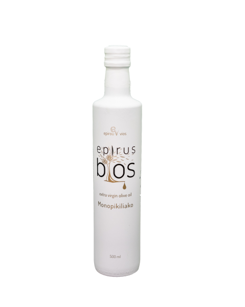 Natives Olivenöl Extra White "EPIRUS VIOS" 500ml Dorica-Flasche