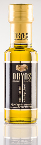 Trüffelöl mit Aroma vom weißem Trüffel 100ml Flasche Dryas