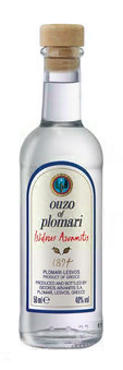 Ouzo Plomari 50ml - 40% Vol. Isidoros Arvanitis