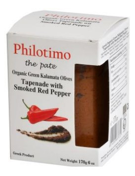 Olivenpaste Black "Red Paprika" 170g Philotimo
