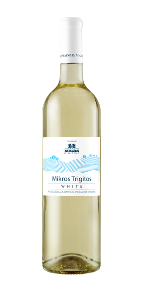 Mikros Trigitos "Chardonnay" Weiß trocken 750ml Migas