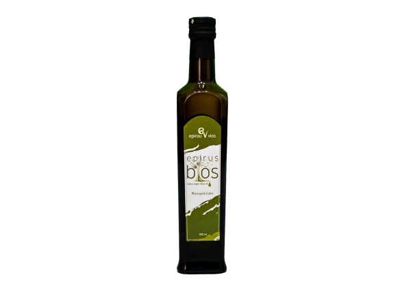 Natives Olivenöl Extra "EPIRUS VIOS" 500ml Marasca-Flasche